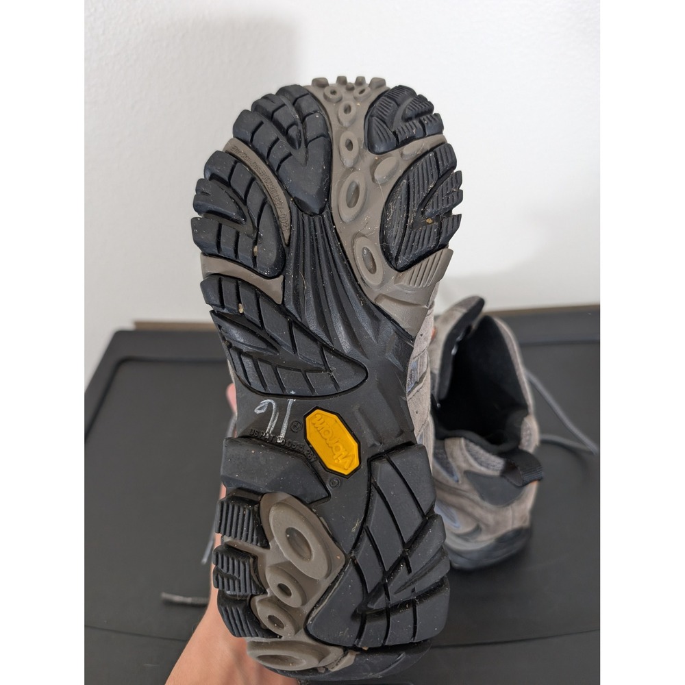 Merrell Moab 2 Women's 7 Mid Waterproof Trail Hiking Boots Granite Grey J06054 - Picture 12 of 12